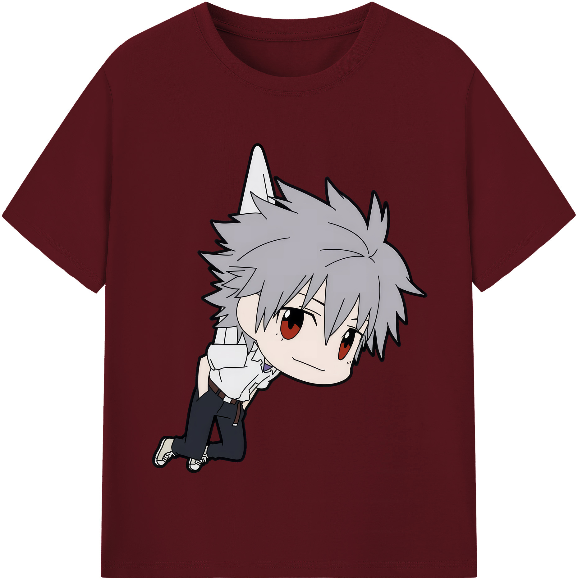 （画像用） EVA 新世紀エヴァンゲリオン 綿100％半袖Tシャツ（フロントプリント）